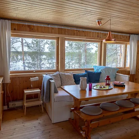 Private Island Vesi - The White Blue Wilderness Inari
