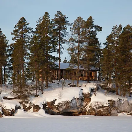 Private Island Vesi - The White Blue Wilderness Σπίτι διακοπών Inari